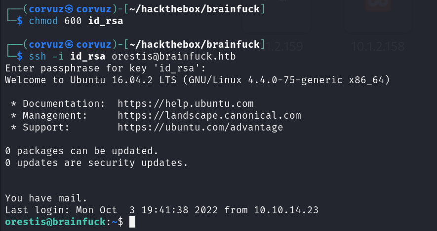 ssh