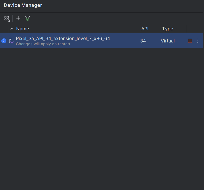 device manager